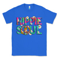 True Royal hippie soul with tie dye and flowers Classic Tee - Artiststas