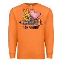Carrot peace love 5th grade Premium Sweatshirt - JahusDesignShop