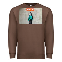 Chestnut banksy nobody likes me boy Premium Sweatshirt - linhVisuals