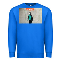 True Royal banksy nobody likes me boy Premium Sweatshirt - linhVisuals