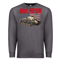 Charcoal Heather cold war battle tank m48 patton gamer Premium Sweatshirt - linhVisuals