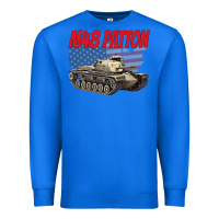 True Royal cold war battle tank m48 patton gamer Premium Sweatshirt - linhVisuals