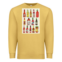 Antique Gold hot sauce Premium Sweatshirt - linhVisuals