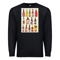 Black hot sauce Premium Sweatshirt - linhVisuals