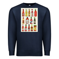 Navy hot sauce Premium Sweatshirt - linhVisuals