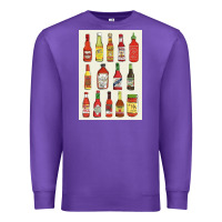 Purple hot sauce Premium Sweatshirt - linhVisuals