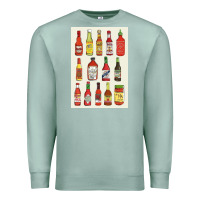 Seafoam hot sauce Premium Sweatshirt - linhVisuals