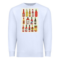 White hot sauce Premium Sweatshirt - linhVisuals