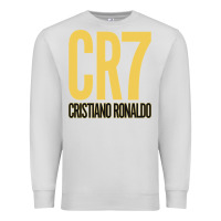 Dove Grey CR7 Cristiano Rocnaldo Portugal Premium Sweatshirt - linhVisuals