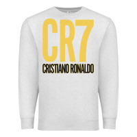Oatmeal Heather CR7 Cristiano Rocnaldo Portugal Premium Sweatshirt - linhVisuals