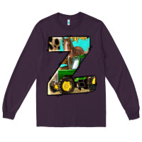 Plum farm life alphabet lowercase letters z Long Sleeve Tee - BundleAndBundleShop