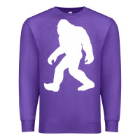 Purple bigfoot t  shirt bigfoot   i believe bigfoot t  shirt Premium Sweatshirt - linhVisuals