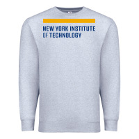 Heather Grey New York Institute of Technology Premium Sweatshirt - linhVisuals