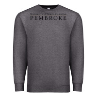 Charcoal Heather University of North Carolin Pembroke Premium Sweatshirt - linhVisuals