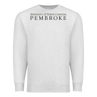 Oatmeal Heather University of North Carolin Pembroke Premium Sweatshirt - linhVisuals