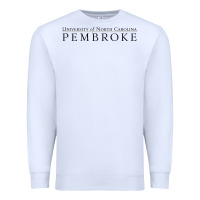 White University of North Carolin Pembroke Premium Sweatshirt - linhVisuals