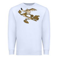 White cayote Premium Sweatshirt - linhVisuals