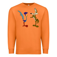 Carrot coyote and the road runner Premium Sweatshirt - linhVisuals