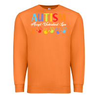 Carrot autism t  shirt accept understand love autism awareness t  shirt Premium Sweatshirt - linhVisuals