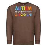 Chestnut autism t  shirt accept understand love autism awareness t  shirt Premium Sweatshirt - linhVisuals