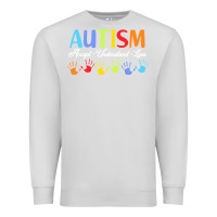 Dove Grey autism t  shirt accept understand love autism awareness t  shirt Premium Sweatshirt - linhVisuals