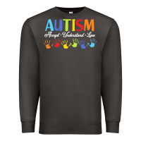 Autism T  Shirt Accept Understand Love Autism Awareness T  Shirt Premium Sweatshirt | Teevron