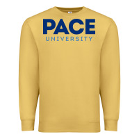 Antique Gold Pace University Premium Sweatshirt - linhVisuals