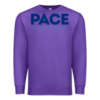 Purple Pace University Premium Sweatshirt - linhVisuals
