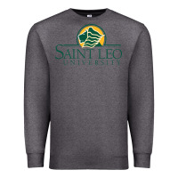 Charcoal Heather Saint Leo University Premium Sweatshirt - linhVisuals