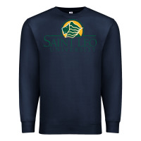 Navy Saint Leo University Premium Sweatshirt - linhVisuals
