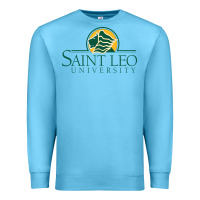 Ocean Blue Saint Leo University Premium Sweatshirt - linhVisuals
