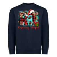 Navy christmas rt respiratory therapist Heavyweight Sweatshirt - JahusDesignShop