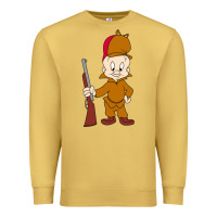 Antique Gold elmer fudd Premium Sweatshirt - linhVisuals
