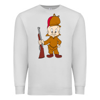 Dove Grey elmer fudd Premium Sweatshirt - linhVisuals