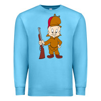 Ocean Blue elmer fudd Premium Sweatshirt - linhVisuals