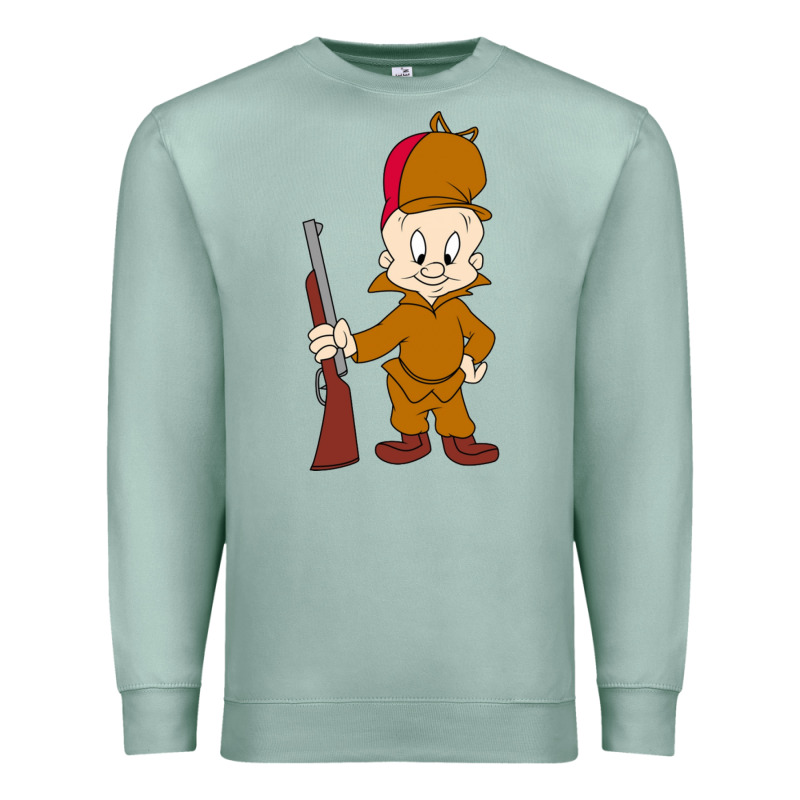 Elmer Fudd Premium Sweatshirt by linhVisuals | Teevron