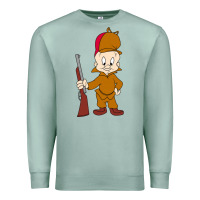 Seafoam elmer fudd Premium Sweatshirt - linhVisuals