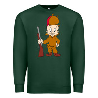 Sports Green elmer fudd Premium Sweatshirt - linhVisuals
