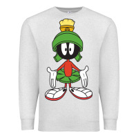 Oatmeal Heather marvin the martian Premium Sweatshirt - linhVisuals
