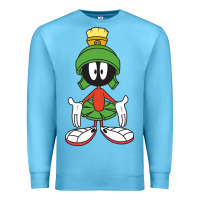 Ocean Blue marvin the martian Premium Sweatshirt - linhVisuals
