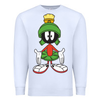 White marvin the martian Premium Sweatshirt - linhVisuals
