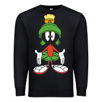 Black marvin the martian Premium Sweatshirt - linhVisuals