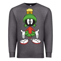 Charcoal Heather marvin the martian Premium Sweatshirt - linhVisuals