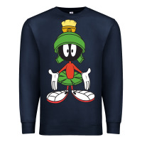 Navy marvin the martian Premium Sweatshirt - linhVisuals