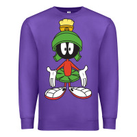 Purple marvin the martian Premium Sweatshirt - linhVisuals