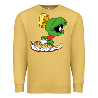 Antique Gold marvin the martian Premium Sweatshirt - linhVisuals