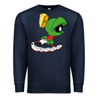 Navy marvin the martian Premium Sweatshirt - linhVisuals