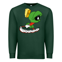 Sports Green marvin the martian Premium Sweatshirt - linhVisuals