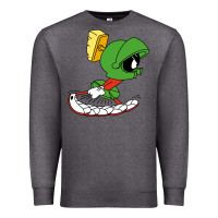Charcoal Heather marvin the martian Premium Sweatshirt - linhVisuals