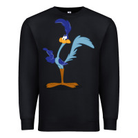 Black roadrunner Premium Sweatshirt - linhVisuals